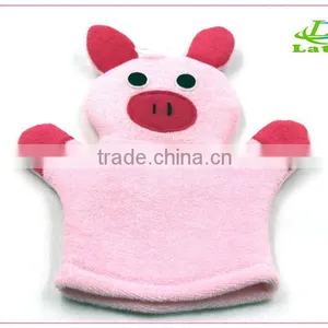 Promotional Kids Bath Mitts Animal Face Glove thumbnail-3