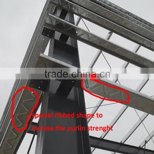 Pre-engineered Double Span Iron Frame Warehouse thumbnail-3