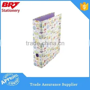 Paper Material Fancy Pattern a4 Size Arch Lever File Folder thumbnail-1