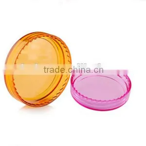 3g Purple Plastic Jar Container With Plastic Lid Cap thumbnail-3