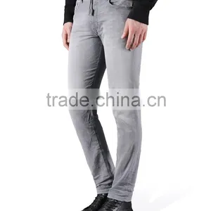 Men'denim Pant Jeans Skinny Jeans for Men 100% Cotton Straight Leg Denim Jeans thumbnail-1