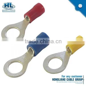 Insulated Crimping Ferrules Ring Type/cord End Terminal Cable Lug thumbnail-1