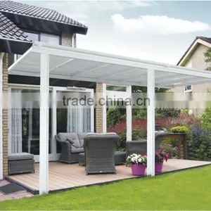 Aluminum and Polycarbonate 10 Ft. x 18 Ft. Patio Cover thumbnail-1