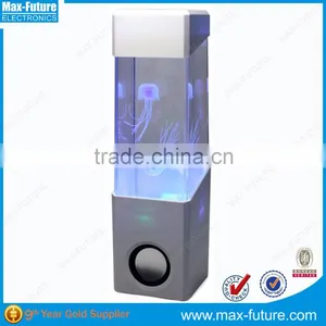 New Products LED Flashing Speaker, Colorful Changing Water Dancing Jellyfish LED Lamp Speaker, Fish Show Portable Speaker thumbnail-4