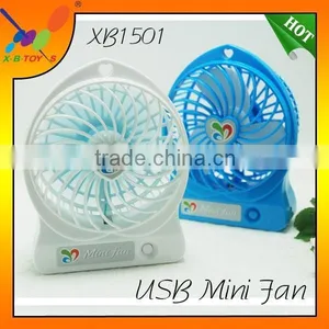 2015 New Design Creative USB Fan Wholesale Rechargeable Mini USB Gift Fan thumbnail-2