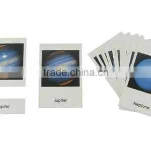 Pyramid Block Educational Toys Planets Cards thumbnail-1