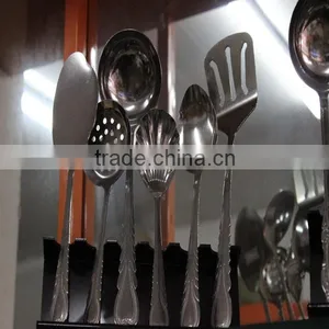 Stainless Steel Knife Spoon and Fork Set Gold Flatware Stainless thumbnail-3