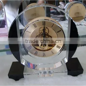 Fabulous and Transparent Crystal Clock thumbnail-2