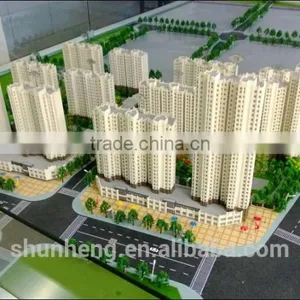 Scale 1/150 Residential House Maquette Architectural Model for Real Estate thumbnail-4