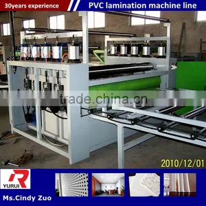 Pvc Laminated Gypsum Board Equipment/new Type Gypsum Ceiling Board Production Machinery thumbnail-5