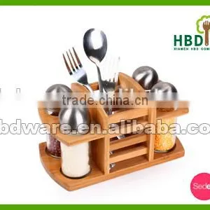 2016 Best Selling Premium Custom Made Glass Bottle Spice Rack Set,salt and Pepper Shakers thumbnail-1