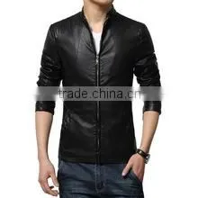 Cheap Mens Leather Jackets,cheap Mens Leather Jackets 2015,new Look Faux Leather Jacket for Mens thumbnail-5