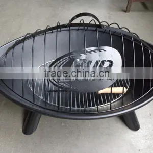 Football Outdoor Fire Pit Metal Fire Pit Mesh thumbnail-1