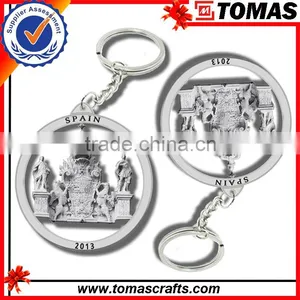 Custom Car Shape Design Metal Keyring Keychain for Promotion Gift thumbnail-2