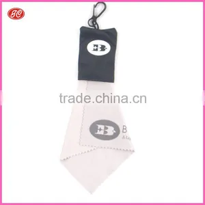 Popular Design Customized Printing Microfiber Cleaning Cloth Key Chain thumbnail-1