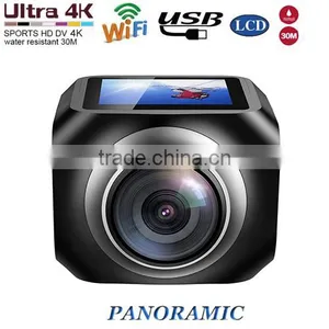 Panoramic Sport DV Action Camera Ultra HD 4K 1.5 Inch LCD IMX179 Support TF Card Storage Max 64GB thumbnail-1