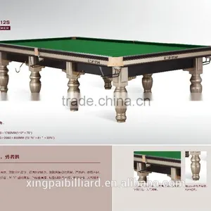 12 ft Star Solid Wood Snooker Table With Full Set of Accessories thumbnail-1