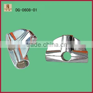 Chrome 4 Way Joint for 25mm Tube thumbnail-1