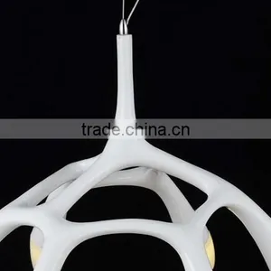 Spider Shaped White Resin Modern Popular Pendant Lighting thumbnail-3