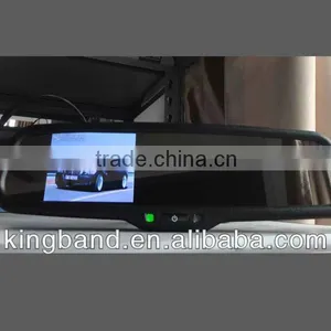 Toyota 3.5" Car Auto-dimming Mirror With Backup Camera Display Compass Temperature thumbnail-1