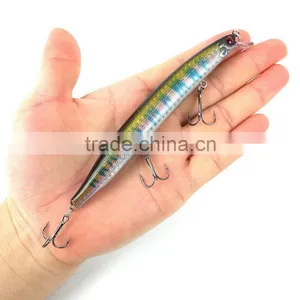 13.8cm 19g Sinking Minnow Fishing Lure Fish Wobbler Tackle Crankbait Artificial Japan Hard Bait Swimbait thumbnail-2