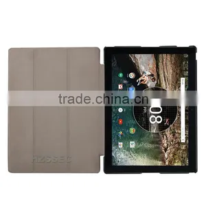 New Arrival Orange Folding Smart Leather Flip Case Back Stand Tablet Case for Google Pixel C Shockproof Rugged Case thumbnail-4