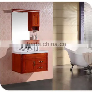 2016 Best Quality Solid Wood Bathroom Wall Cabinet Designs for Wholesale thumbnail-1