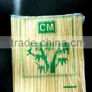 Eco-friendly Round Bamboo BBQ Sticks thumbnail-3