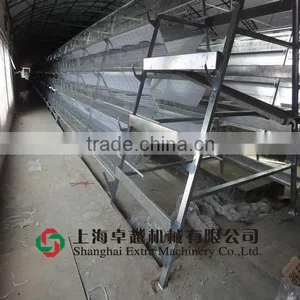 A Type Poultry Cage With 4 Tiers thumbnail-1