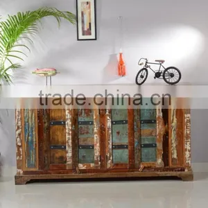 Recycled Wood Side Board thumbnail-1