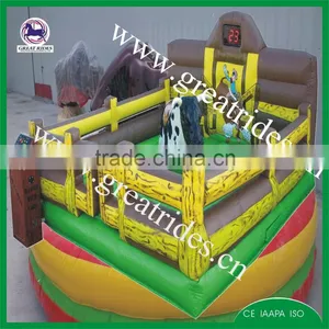Inflatable Sports Mechanical Bull for Sale thumbnail-3