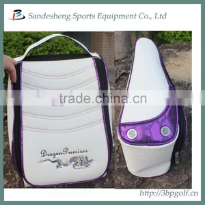 Custom pu Leather Golf Shoe Bags thumbnail-5