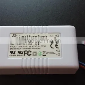 CE UL List 100-240VAC Input 350mA Constant Current Output 8*1w Led Power Supply thumbnail-3
