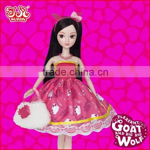 Fashion Doll Clothing With Outfits and Accessories for Supermarket thumbnail-1