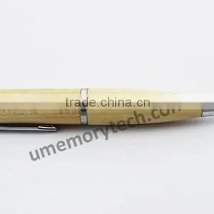 2017 New Design Wooden Pen Usb Memory Drive Stick 8gb 16gb thumbnail-2