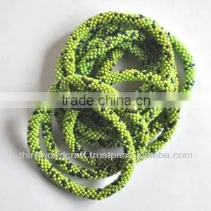 Rollover Glass Bead Bracelets From Nepal thumbnail-1