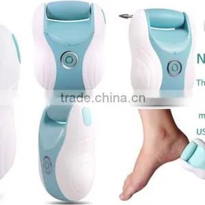 Rechargeable Foot File Callus Remover With Crystal Diamond Roll With Nail Polisher thumbnail-5