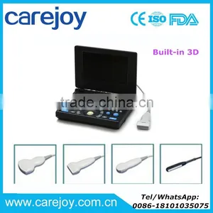 Ultrasonic Laptop Type Ultrasound Scanner/machine With Multi-frequency Probe With Aluminum Box and Battery thumbnail-1