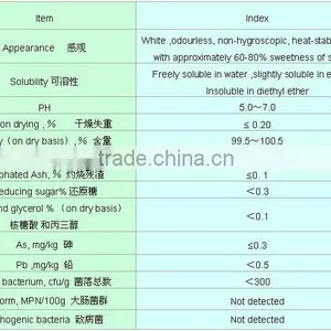 Natural Sweetener High Quality Erythritol 99% Bulk thumbnail-3