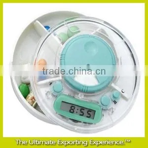 Pill Timer Kit,plastic Flying Plate Light Countdown Timer Eco-friendly Kit Key Timing Kit E-kit Reminder Pillbox Portable Timer thumbnail-1