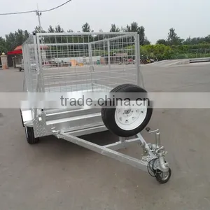 Galvanized Tool Cage Trailer thumbnail-2