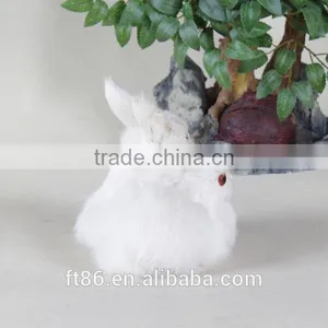 Replica Easter Realistic Bunny Handmade Plush Toy Animal thumbnail-4