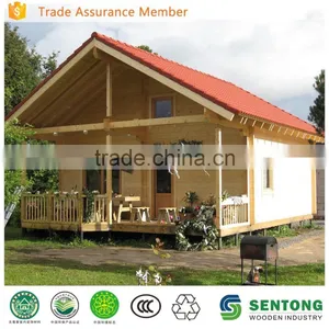 2016 Fashion Design Prefabricated Wooden House Z22 thumbnail-1