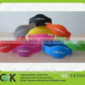 Wholesale Custom NFC Silicone Wristband Multi-color Choice thumbnail-2