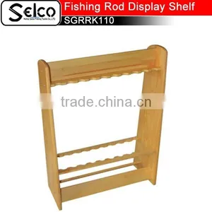 Bamboo Fishing Rod Display Shelf SGRRK110 thumbnail-1