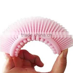 Professional Custom Silicone Baby Bath Cleaning Brush thumbnail-1