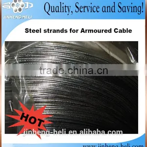 ASTM A475 5/16 Messenger Wire Steel Wire Strand thumbnail-2