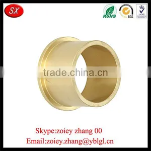 China Manufacture CNC Turned Small Tolerance Brass Sleeve Bushing thumbnail-4