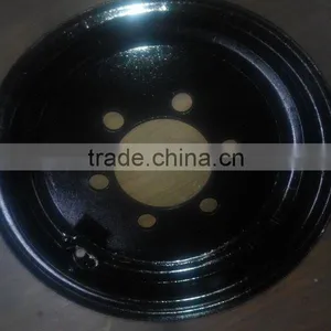 9X18 Jiujiu Agricultural Steel Wheel Rim thumbnail-1