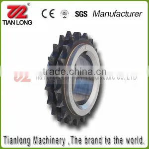 C45 Steel 22534060 S653 Roller Timing Crank Sprocket/Kettenrad/Pinon/Pignon/Roda Dentada Wheel With 9.525mm Pitch 19 Teeth thumbnail-1